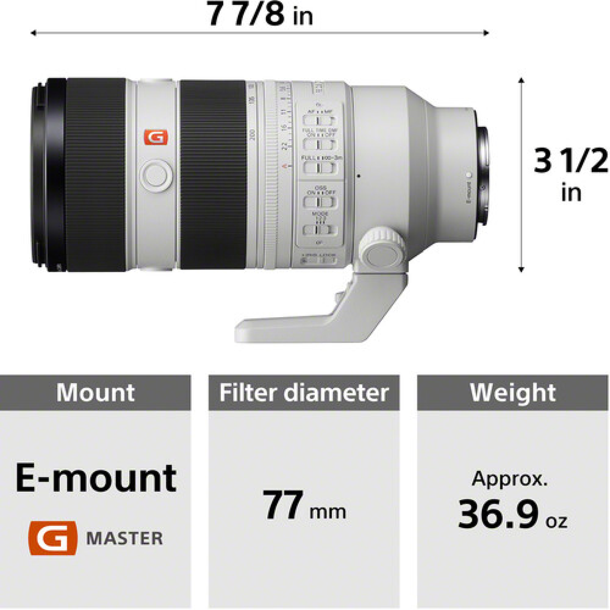 Sony FE 70-200mm f/2.8 GM OSS II Lens | ExcellentPhoto.ca Sony FE 70-200mm f/2.8 GM OSS II Lens | ExcellentPhoto.ca
