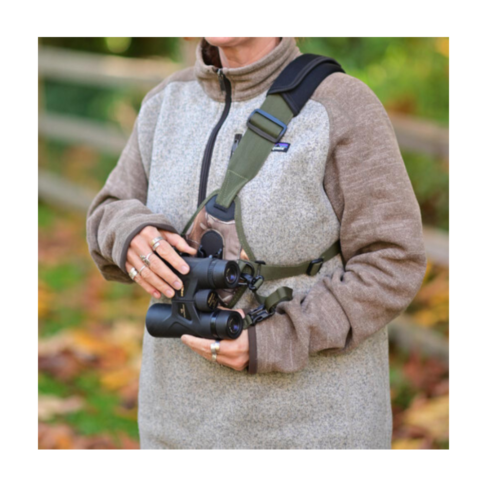 Cotton Carrier SKOUT G2 Sling-Style Harness for Binoculars, Realtree Xtra