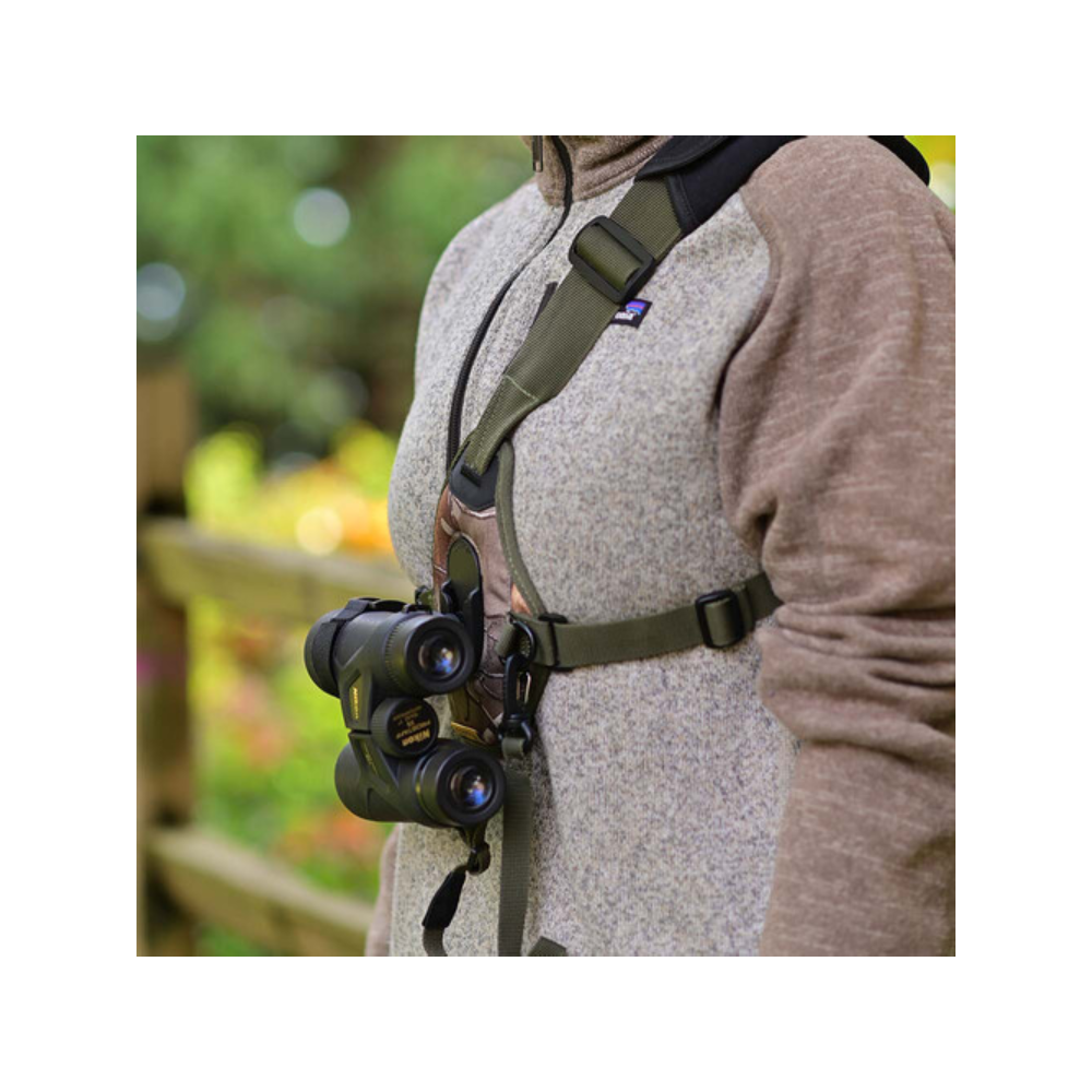 Camo Cotton Carrier Skout Sling Style Harness For One Camera
