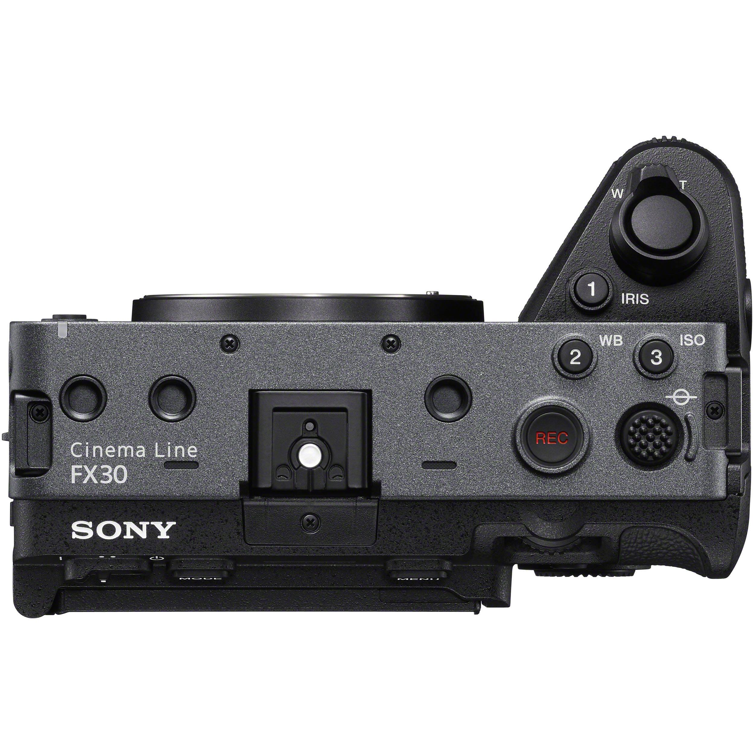 Sony FX30 Digital Cinema Camera with XLR Handle Unit