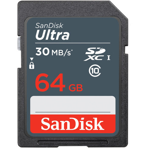 SANDISK 64 Go Ultra UHS-I SDXC Memory Carte