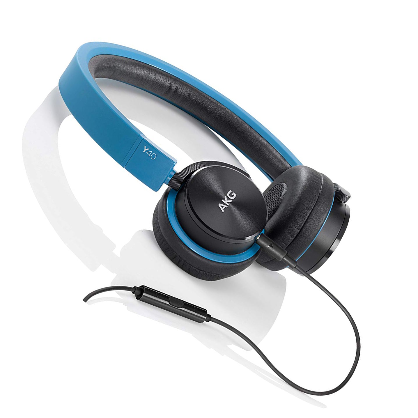 AKG Y40 Mini Headphones With Mic/Remote - Blue