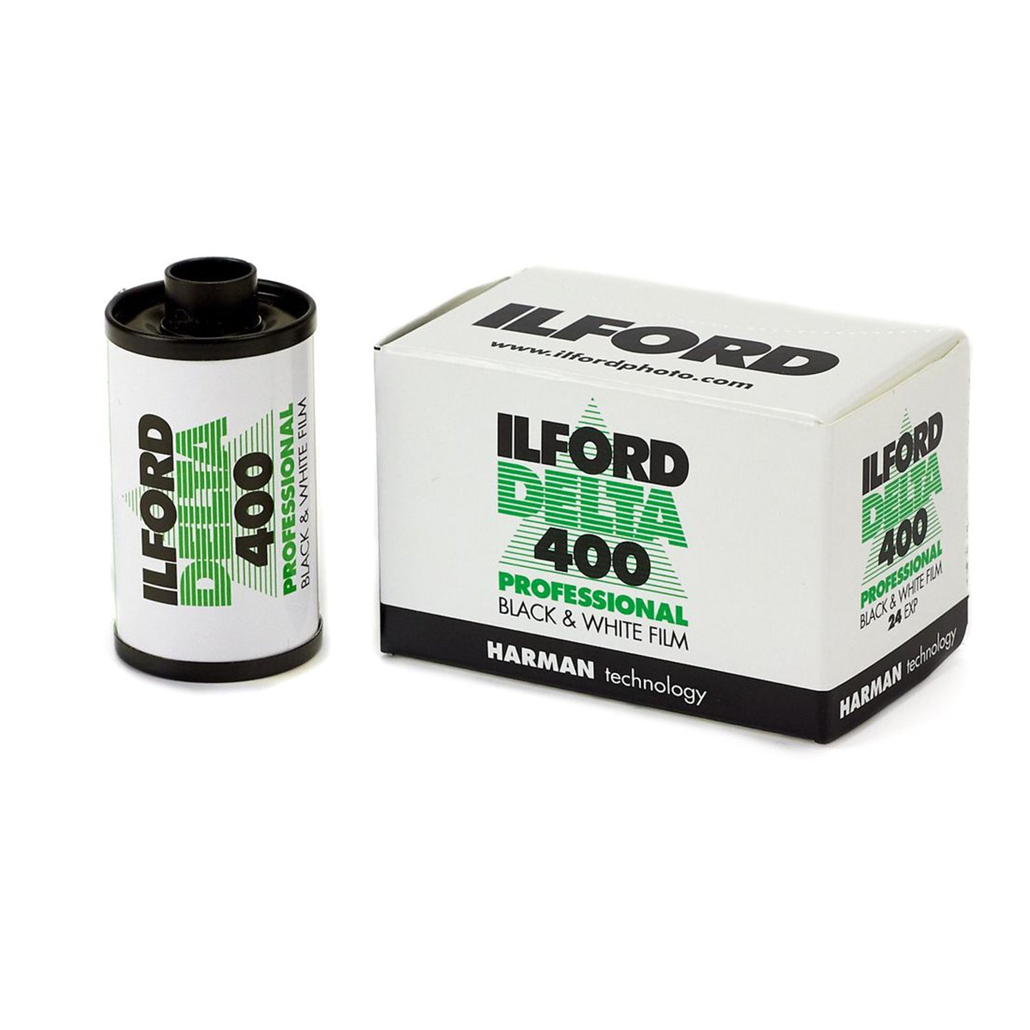 Ilford Delta DP400 Film négatif professionnel en noir et blanc (film de 35 mm, 24 expositions)