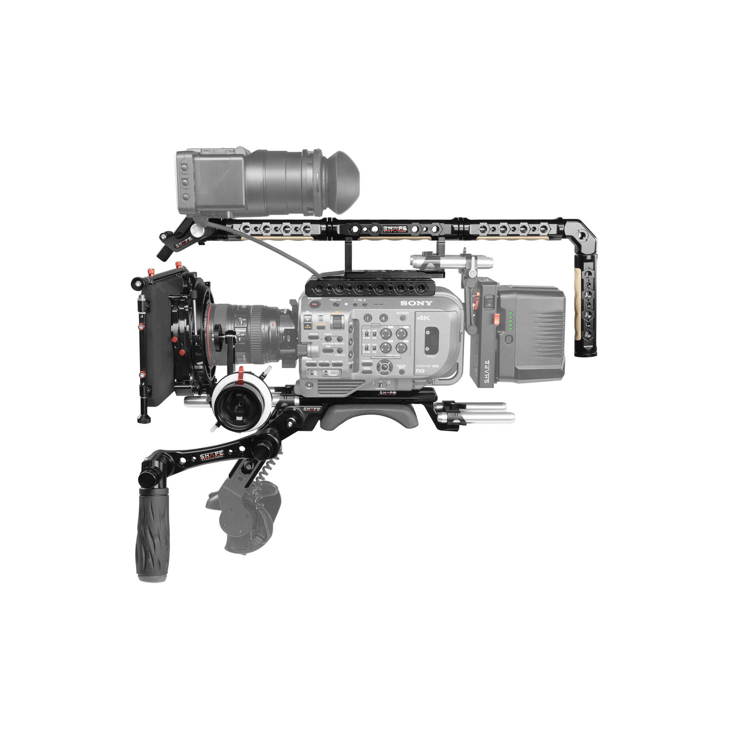 Kit de plate-forme d'épaule Shape Pro pour la caméra Sony PXW-FX9