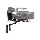 SHAPE Plate-forme d'épaule avec plaque de base, boîte mate, suivi de la mise au point et des doubles poignées