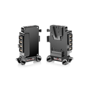 SHAPE Multi D-Tap V-Mount Battery Plate with 15mm LWS Rod Mount