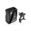 SHAPE Full Play 98Wh V-Mount Battery with Clamp for 30mm Gimbal Handlebar