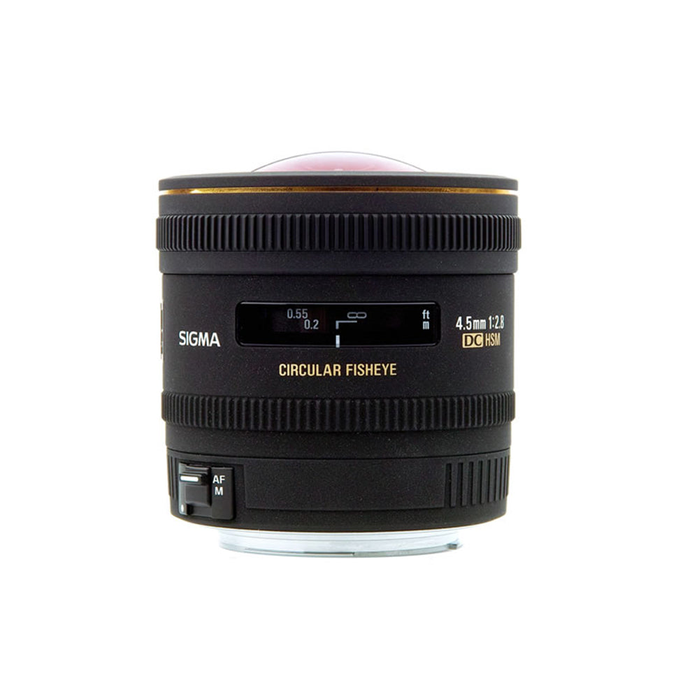 Sigma 4.5mm f/2.8 EX DC HSM Circular fisheye Lens for Canon