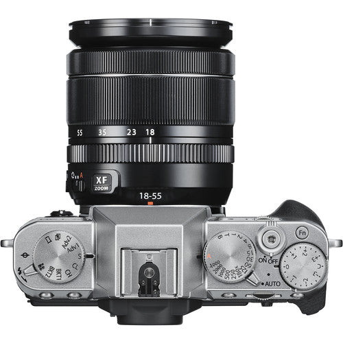 Caméra numérique sans miroir Fujifilm X-T30 avec kit d'objectif XF 18-55 mm - argent