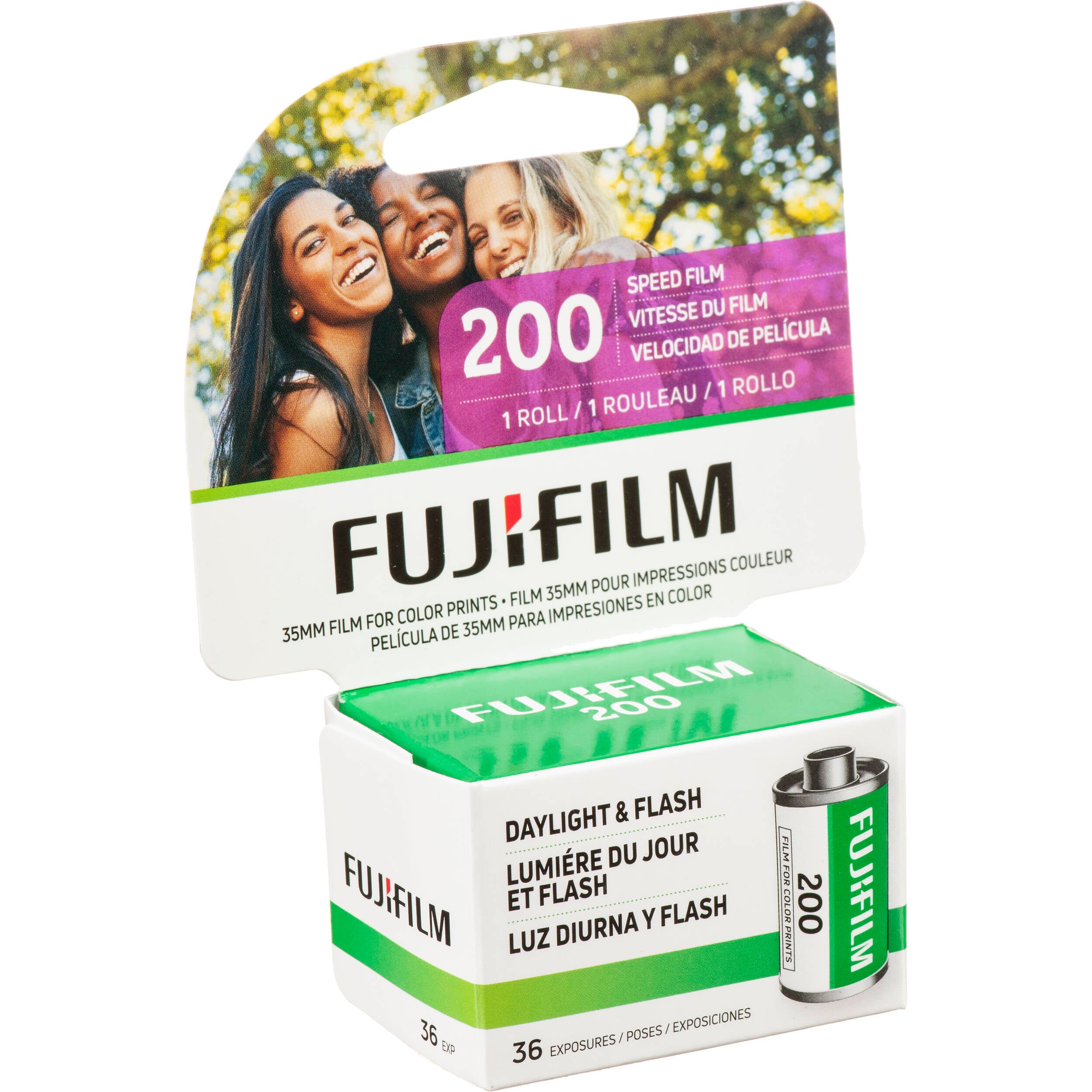 Fujifilm 200 Color Negative Film - 35 mm, 36 expositions