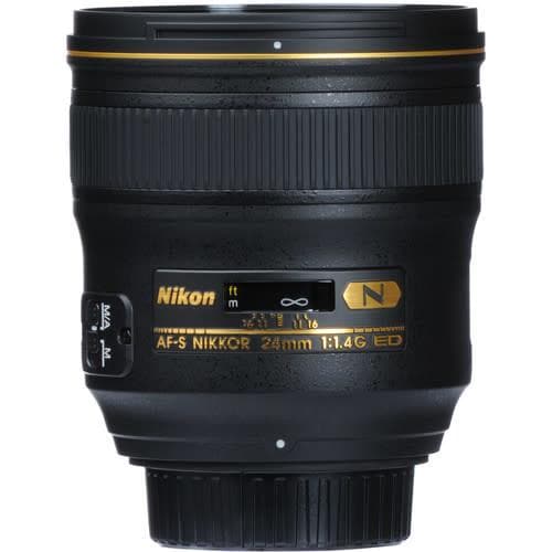 Nikon AF-S FX NIKKOR 24mm f/1.4G ED Lens