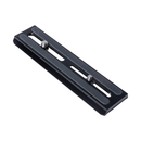 MILLER Long Camera Plate (120mm sliding range) including 1/4" & 3/8" screws to suit AIR, DS10, DS20, Compass and CX Fluid Heads