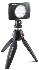Manfrotto MLUMIEARTB Lumie Art 6-Light LED with Hot Shoe Mount and Filters