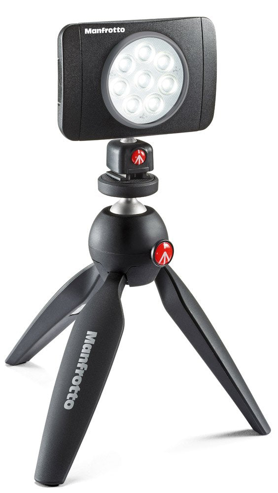 Manfrotto MLUMIEARTB Lumie Art 6-Light LED with Hot Shoe Mount and Filters