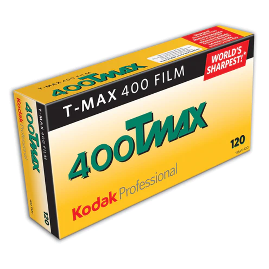 Kodak Professional T-MAX 400 B&W Film - 120 Roll - 5 pack