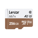 Lexar 256 Go Professional 667x UHS-I Microsdxc Memory Carte avec adaptateur SD