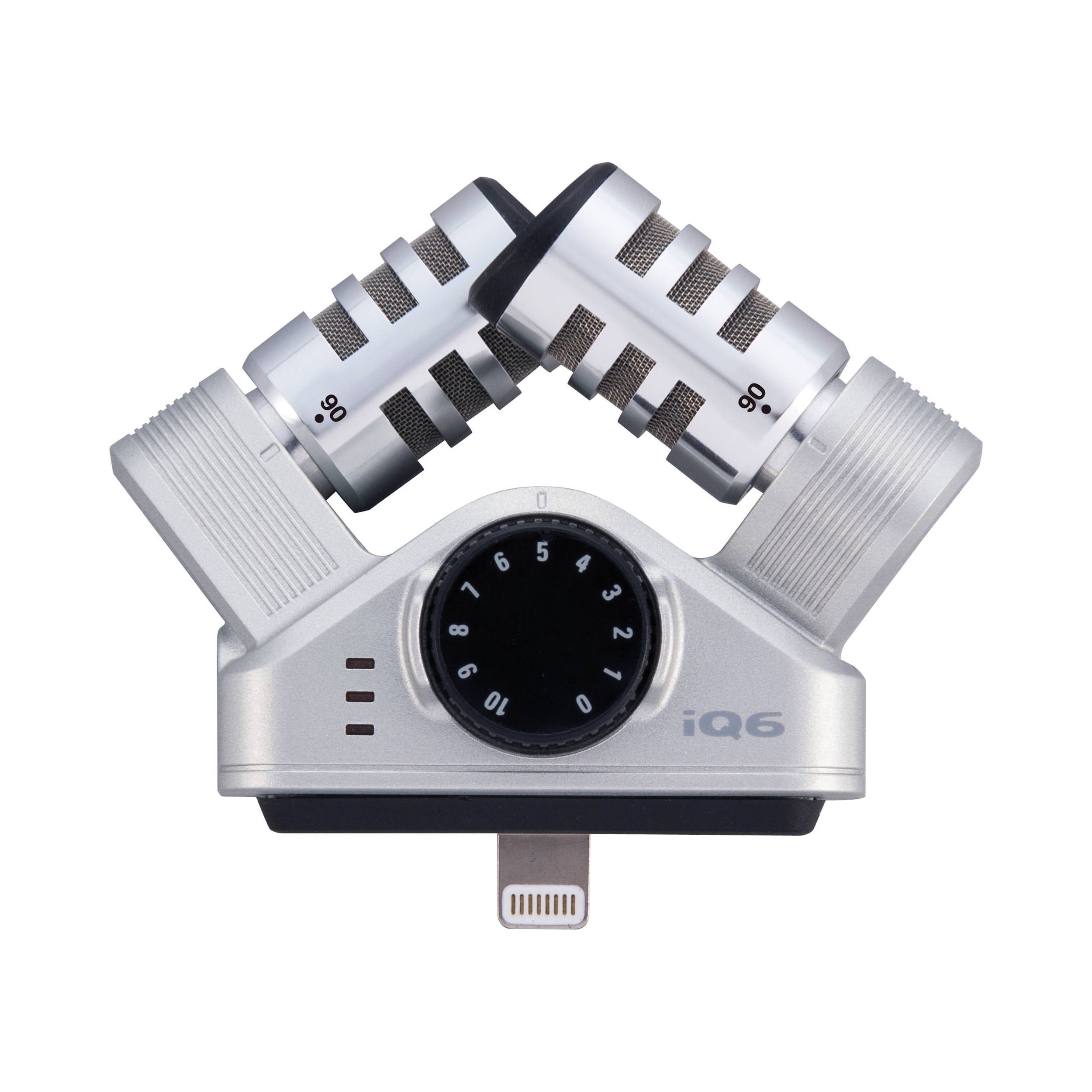 Zoom IQ6 Stéréo X / Y Microphone pour les appareils iOS avec connecteur Lightning