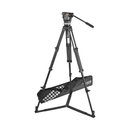 Sachtler Ace Fluid Head with 2-Stage Aluminum Tripod & On-Ground Spreader