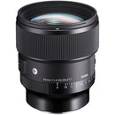 Sigma ART 85mm f/1.4 DG DN Lens