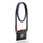 Fab' Sangle F8 - Corde bleue, cuir marron - Taille XL (55 ")