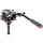 Tête de 504hd Manfrotto avec 546b en aluminium à 2 étages trépied avec extra long plaque 504plongrl et bras de frottement variable 244micro