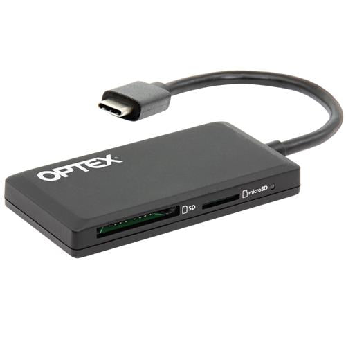 Optex OR800 High Speed USB-C SD and microSD Card Reader
