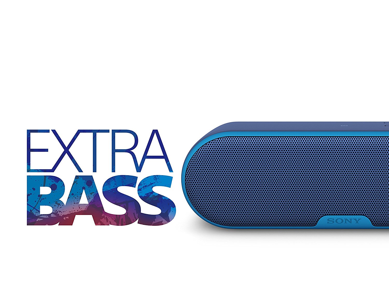 SONY SRS-XB2 - SPEAUX - Pour une utilisation portable - Wireless - Bluetooth, NFC - Bleu