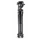 Manfrotto 290 EXTRA Aluminium 3-Section Tripod Kit  with Fluid Head