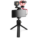 Rode Vlogger Kit, Includes VideoMicro,Tripod 2 , Smart Grip, MicroLED Light and Accessories - Universal