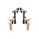 SHAPE Double Telescopic Wooden Handle Grips for ARRI Rosettes