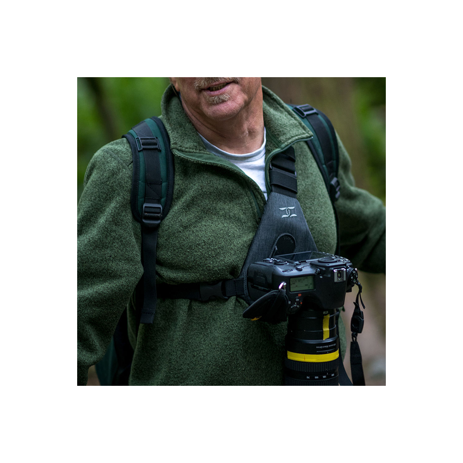 Cotton Carrier SKOUT G2 Sling-Style Harness for Binoculars, Realtree Xtra