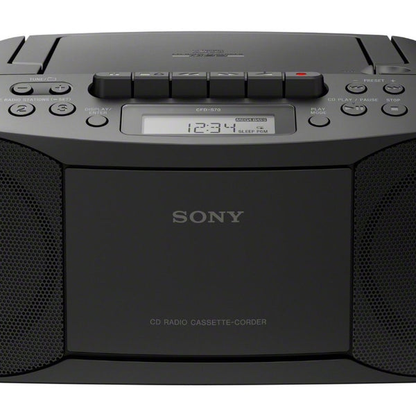 Sony CFD-S70 Portable CD Cassette MP3 Boombox and FM/AM radio