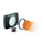 Manfrotto Mlumieartb Lumie Art 6-Light LED avec support de chaussures et filtres