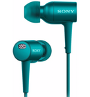 Sony MDR-EX750NA - Earphones with mic - in-ear - active noise canceling - 3.5 mm jack - viridian blue