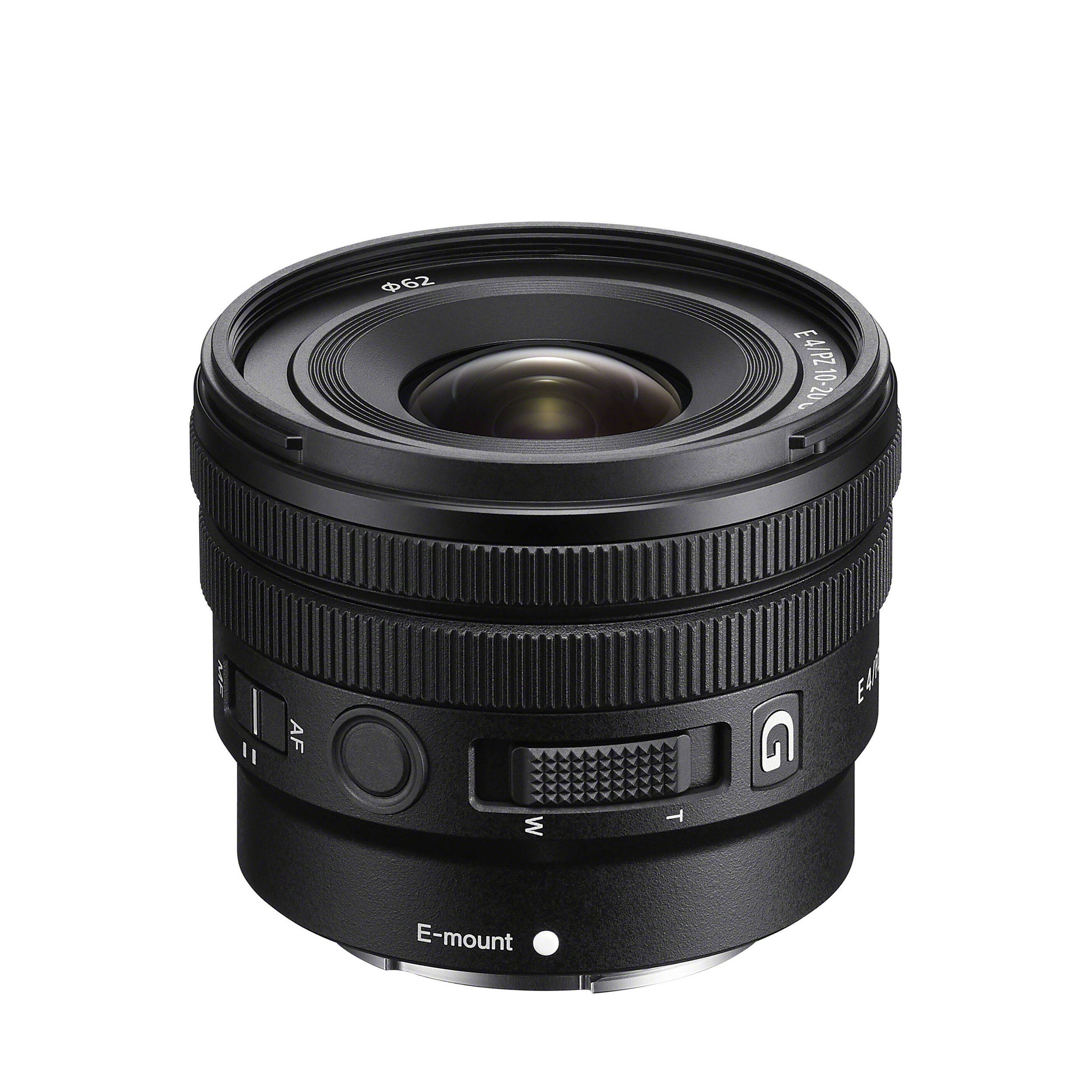 Sony E 10-20 mm f / 4 PZ G Lens