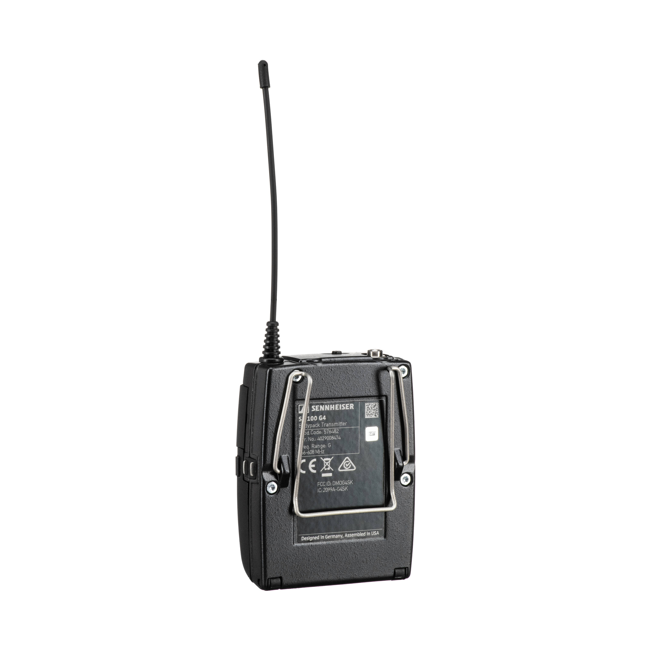 Sennheiser EW112P G4 Camera-Mount Wireless Microphone System ME 2-II Lavalier Mic - A: 516 to 558 MHz
