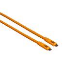 Outils d'attache Totherpro USB Type-C mâle à USB Type-C câble mâle - 15 ', orange