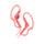 SONY MDR-AS210 - Sport - Écouteurs - Bud Ear - Support Over-Ear - Jack de 3,5 mm - Rose