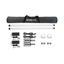 Nanlite Pavotube II 30x RGBWW LED Pixel Tube 2-Light Kit avec batterie interne