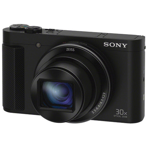 Sony DSC-HX90VB Cyber-Shot - Caméra numérique - Compact - 18,2 MP - 1080p - 30x Zoom optique - Carl Zeiss - Wi-Fi, NFC - Black