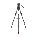 Sachtler System FSB 4 Sideload and 75/2 CF Tripod Legs with Mid-Level Spreader and Bag