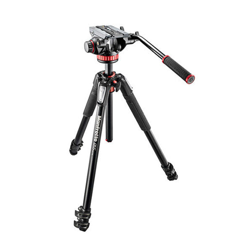 Manfrotto MT055XPRO3 Aluminum Tripod with MVH502AH Video Head