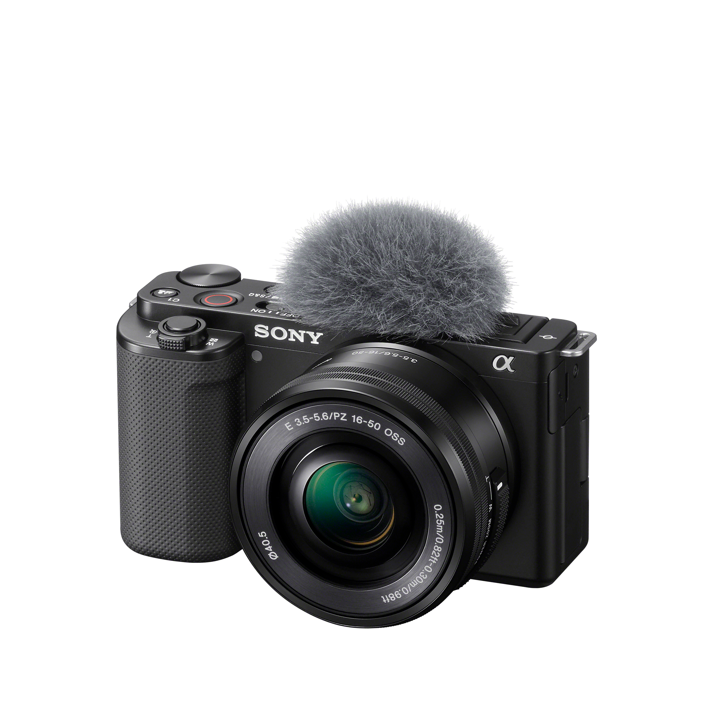 Sony Alpha ZV-E10 Mirrorless Vlog Camera with 16-50mm lens