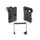 SHAPE Pivotage plaque pour Canon C70 (montage en or)