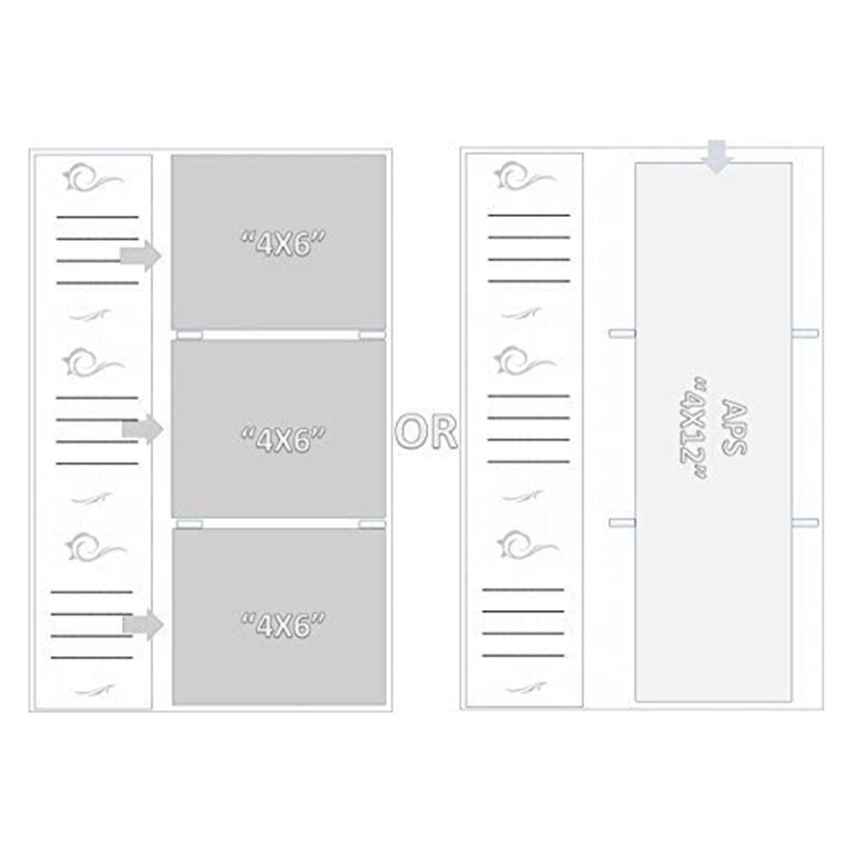KVD Wedding Album Moire Collection - 3 up - 300 photos - 4x6