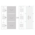 KVD Wedding Album Moire Collection - 3 up - 300 photos - 4x6