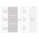 KVD Wedding Album Moire Collection - 3 up - 300 photos - 4x6