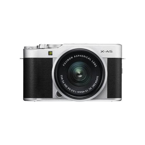 Kit de caméra sans miroir Fujifilm X-A5 avec objectif XC 15-45 mm - argent