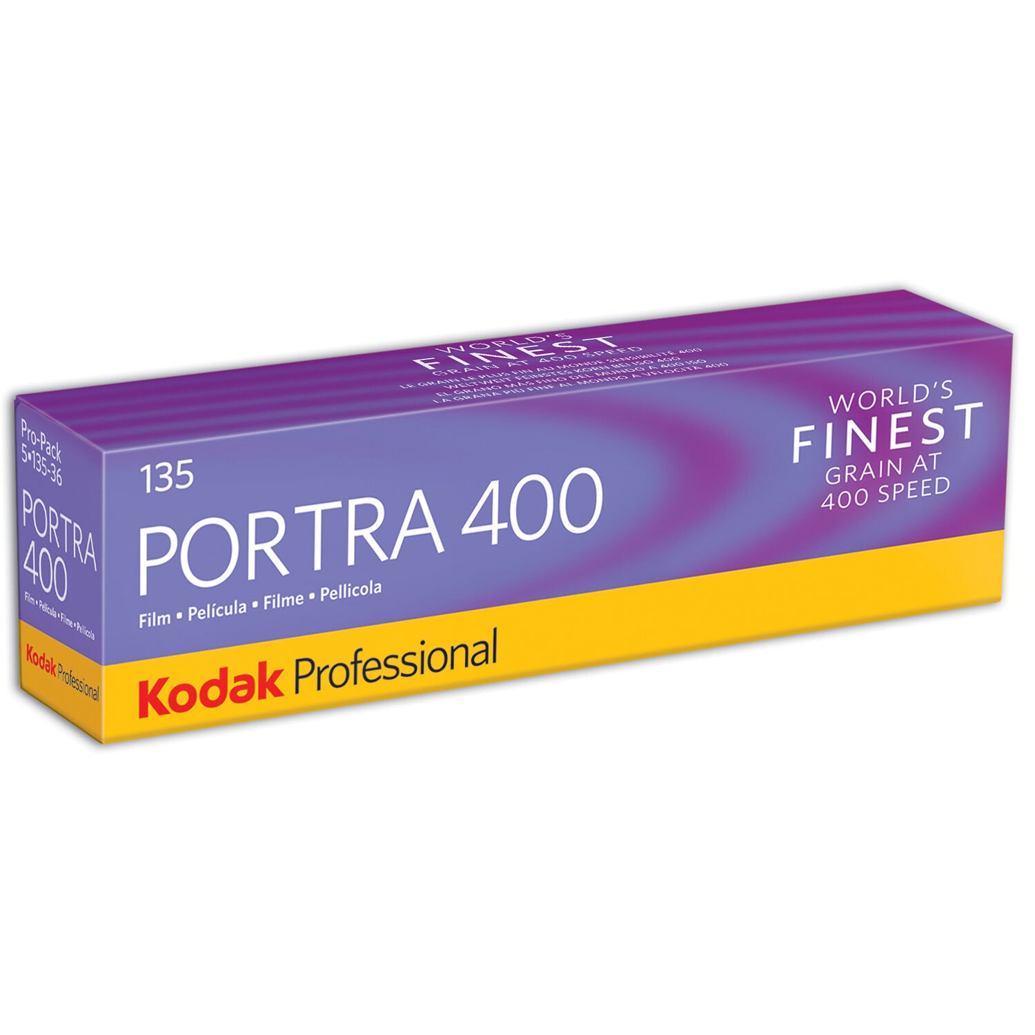 Kodak Professional Portra 400 Film négatif de couleur 35 mm - 36 expositions - 5pck