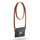 Fab' Sangle F4 - Cuir marron - Taille M-L (47 ")